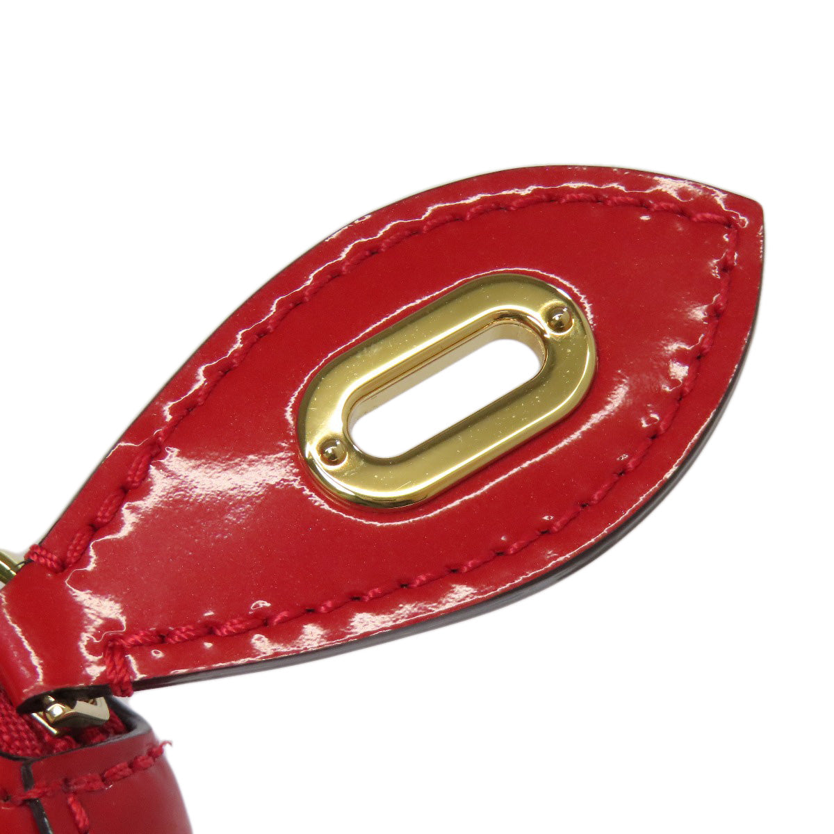 LOUIS VUITTON Handbag M90253 Vernis Red LockitPM