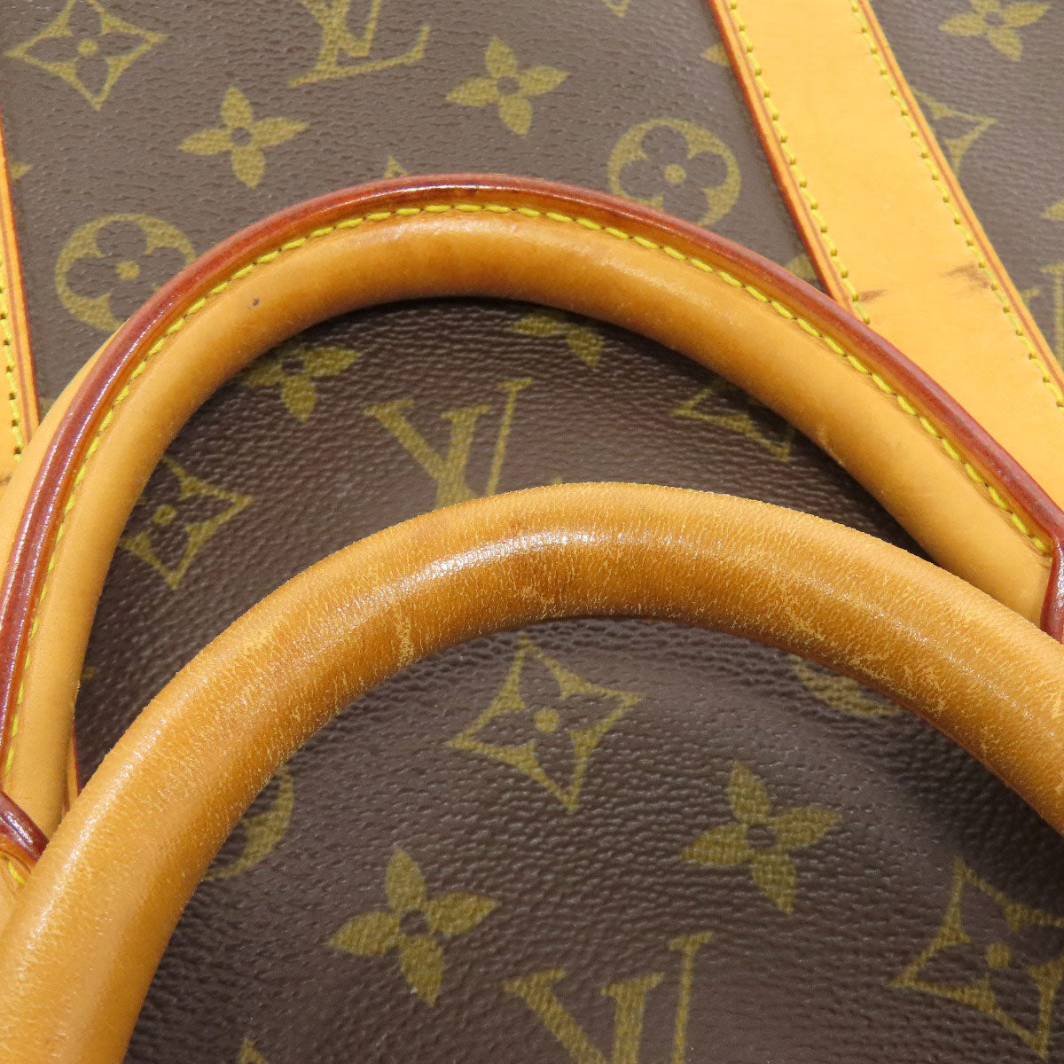LOUIS VUITTON Boston Duffel bag M41424 Monogram canvas Brown Keepall 55