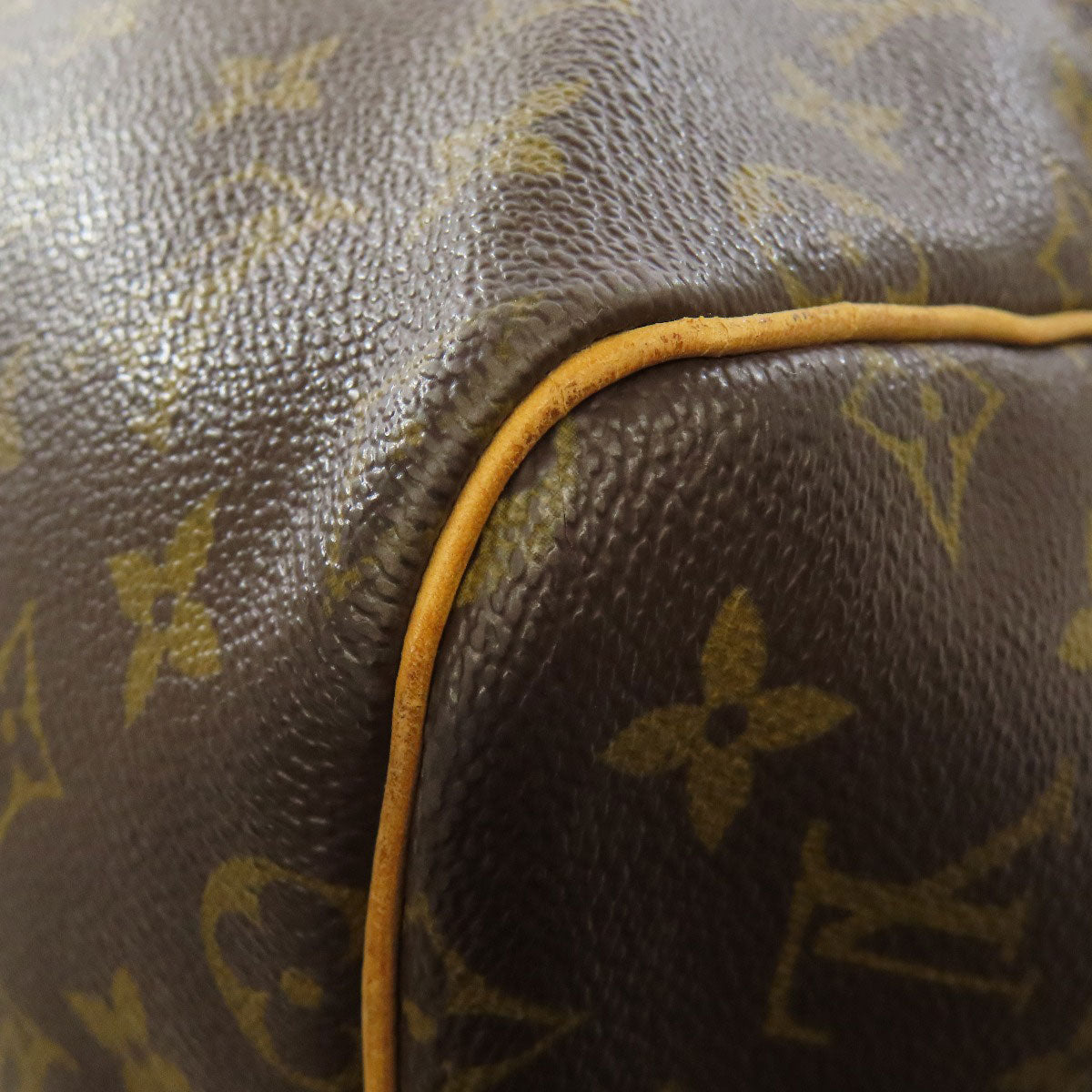 LOUIS VUITTON Boston Duffel bag M41424 Monogram canvas Brown Keepall 55