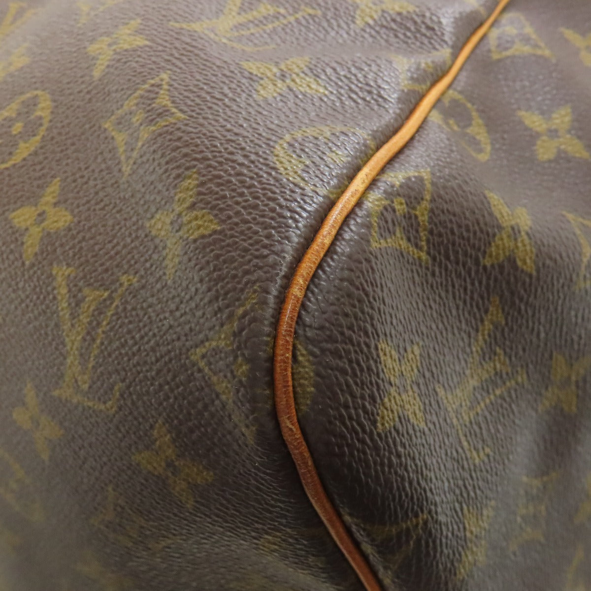 LOUIS VUITTON Boston Duffel bag M41424 Monogram canvas Brown Keepall 55