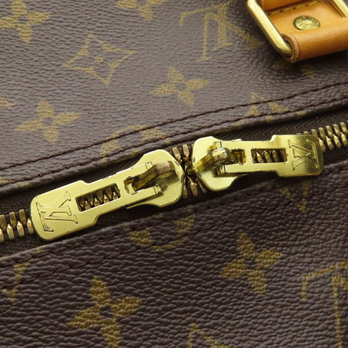 LOUIS VUITTON Boston Duffel bag M41416 Monogram canvas Brown Keepall 50