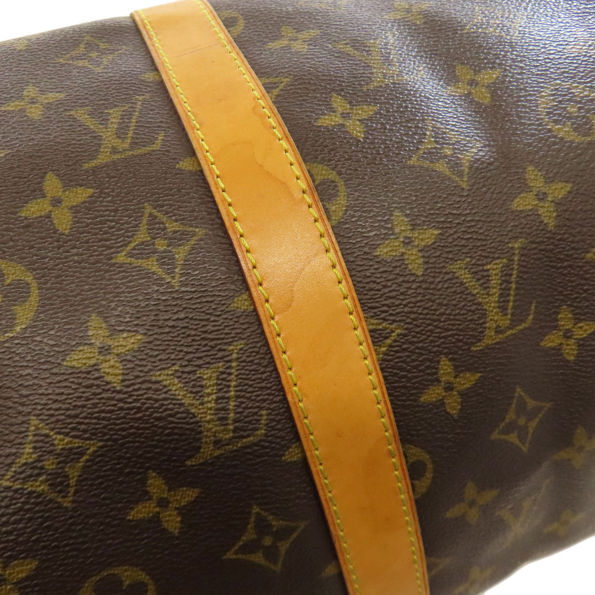 LOUIS VUITTON Boston Duffel bag M41416 Monogram canvas Brown Keepall 50