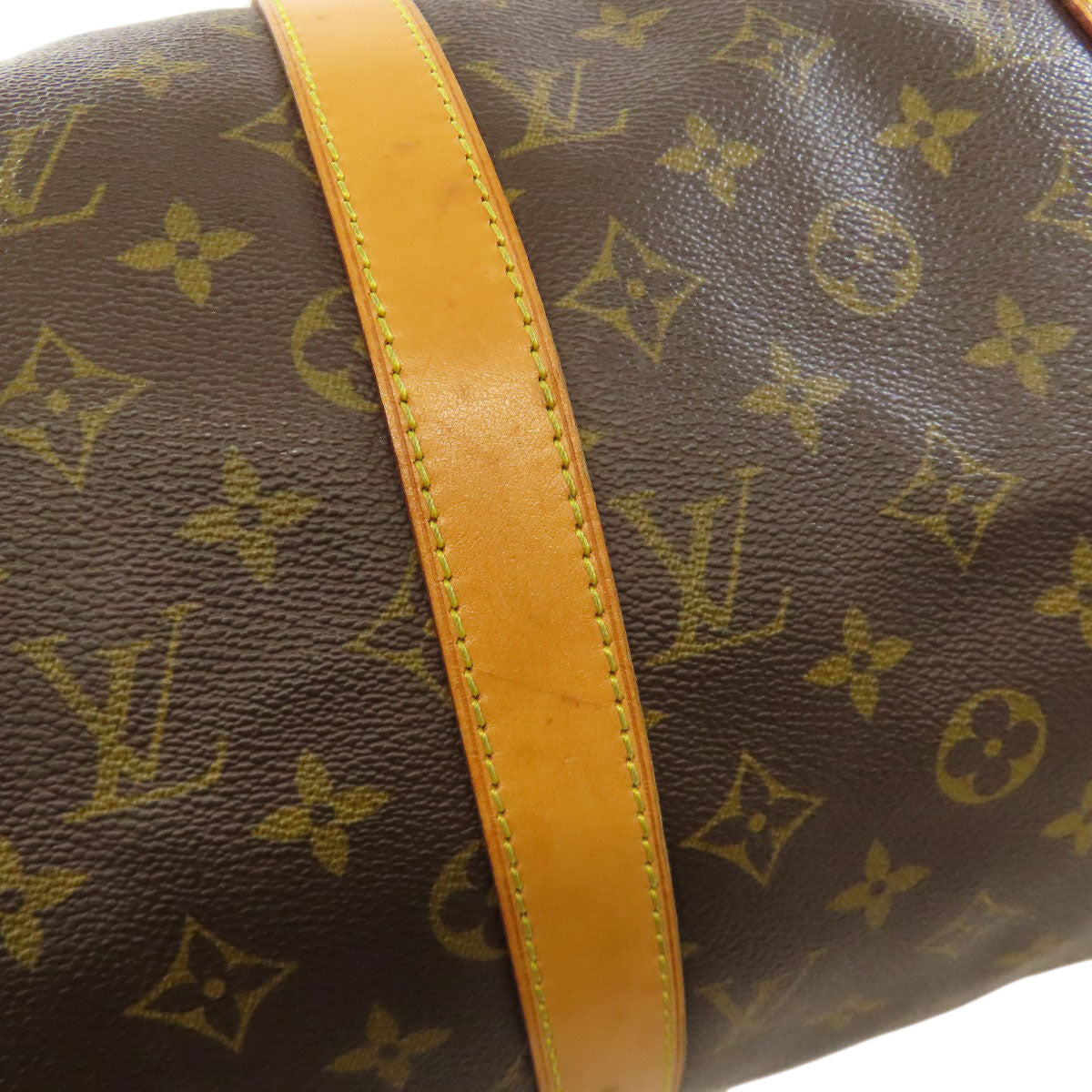 LOUIS VUITTON Boston Duffel bag M41416 Monogram canvas Brown Keepall 50