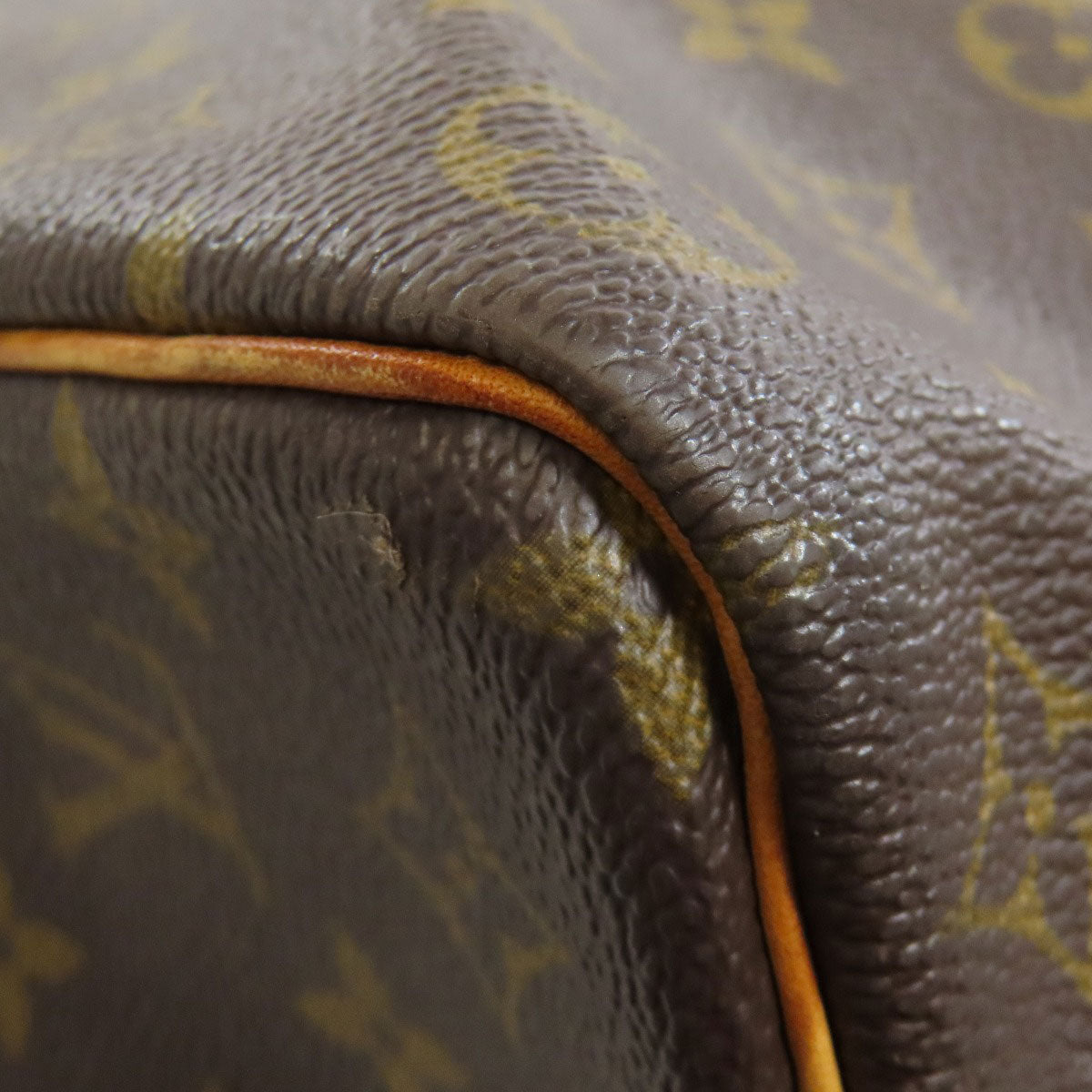 LOUIS VUITTON Boston Duffel bag M41416 Monogram canvas Brown Keepall 50