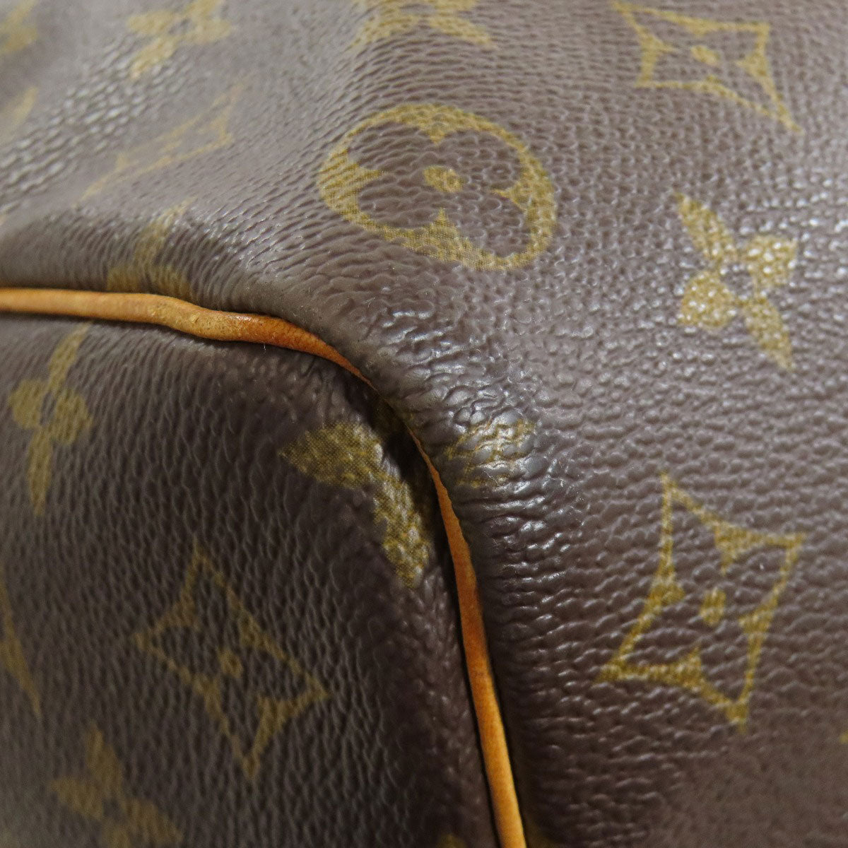 LOUIS VUITTON Boston Duffel bag M41416 Monogram canvas Brown Keepall 50