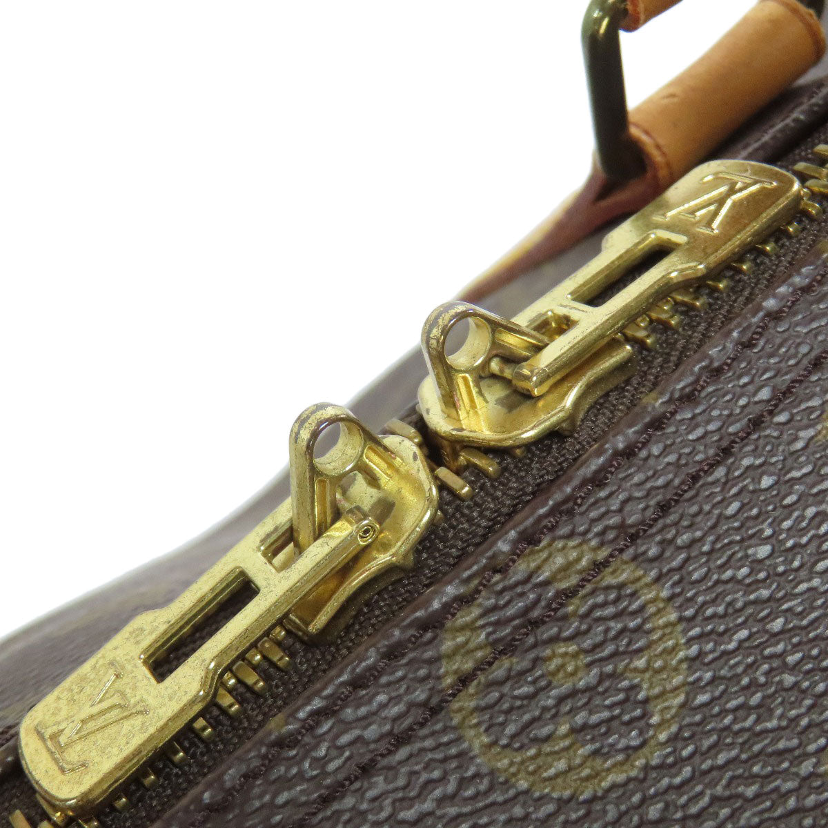 LOUIS VUITTON Boston Duffel bag M41428 Monogram canvas Brown Keepall 45 Women Used Authentic