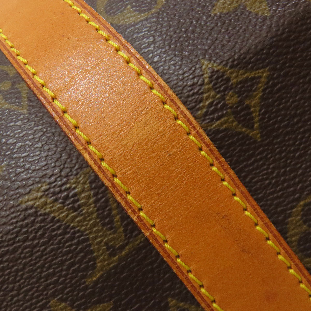 LOUIS VUITTON Boston Duffel bag M41428 Monogram canvas Brown Keepall 45 Women Used Authentic