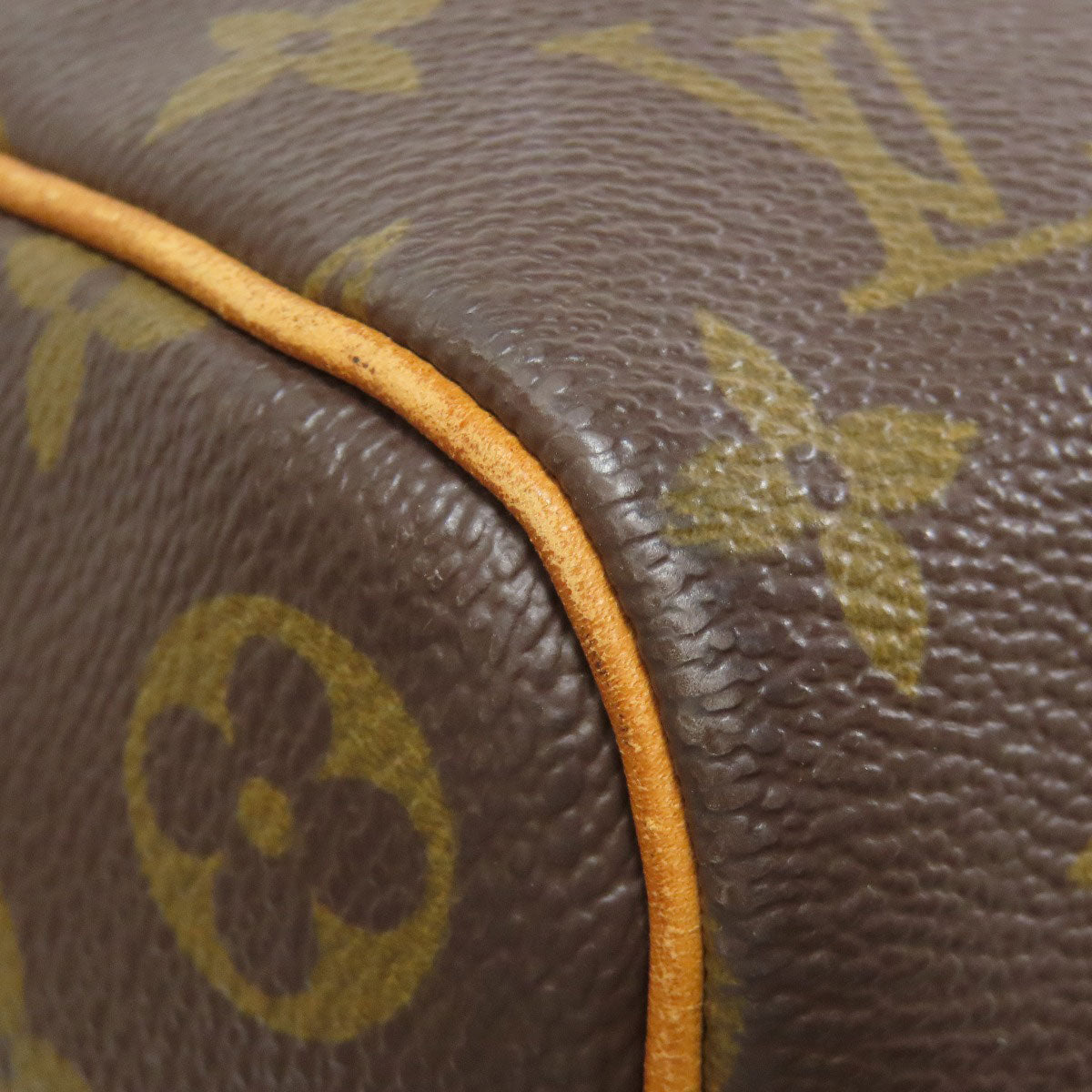 LOUIS VUITTON Boston Duffel bag M41428 Monogram canvas Brown Keepall 45 Women Used Authentic