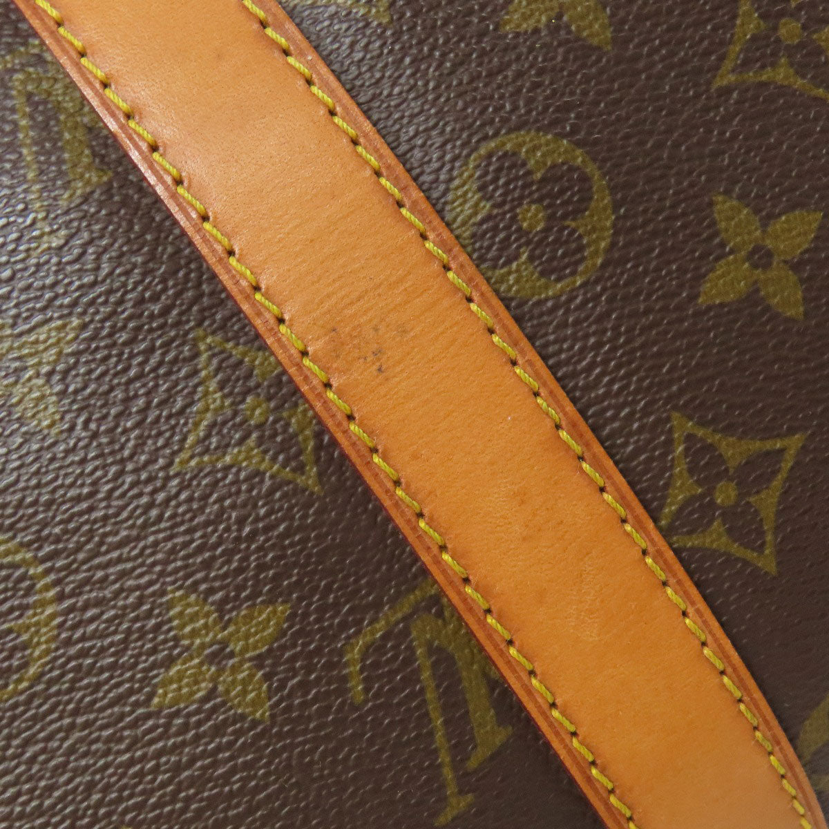 LOUIS VUITTON Boston Duffel bag M41428 Monogram canvas Brown Keepall 45 Women Used Authentic