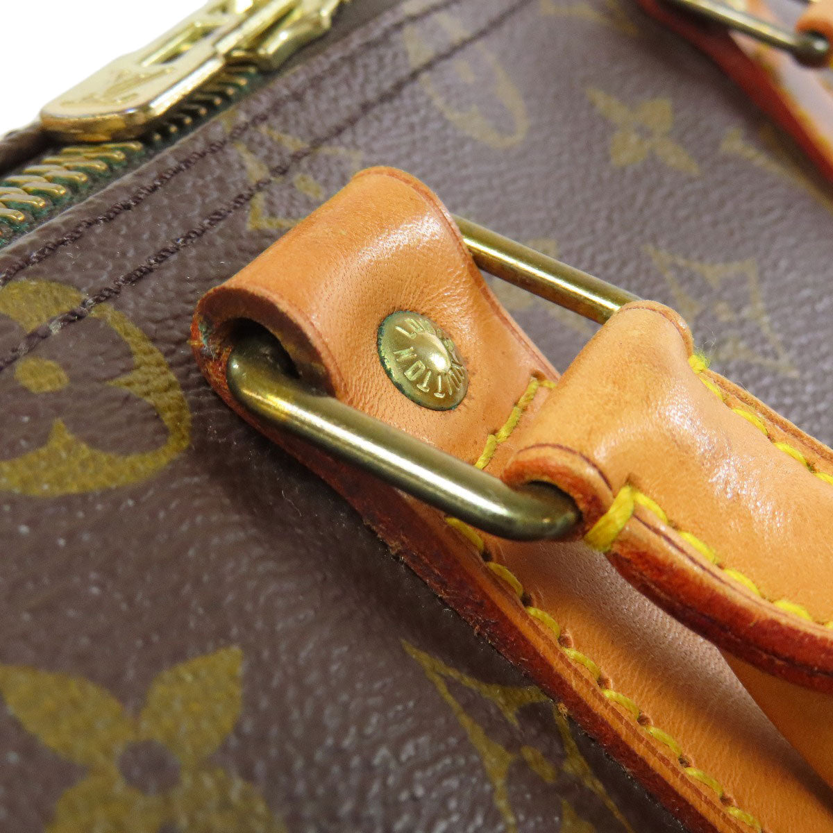 LOUIS VUITTON Boston Duffel bag M41428 Monogram canvas Brown Keepall 45 Women Used Authentic