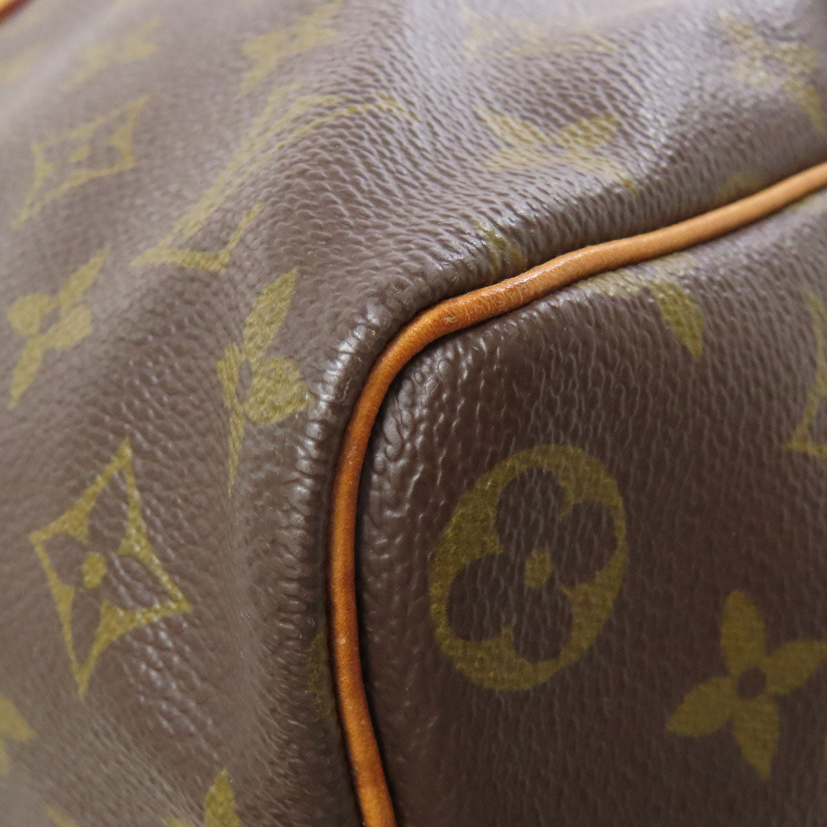 LOUIS VUITTON Boston Duffel bag M41428 Monogram canvas Brown Keepall 45 Women Used Authentic