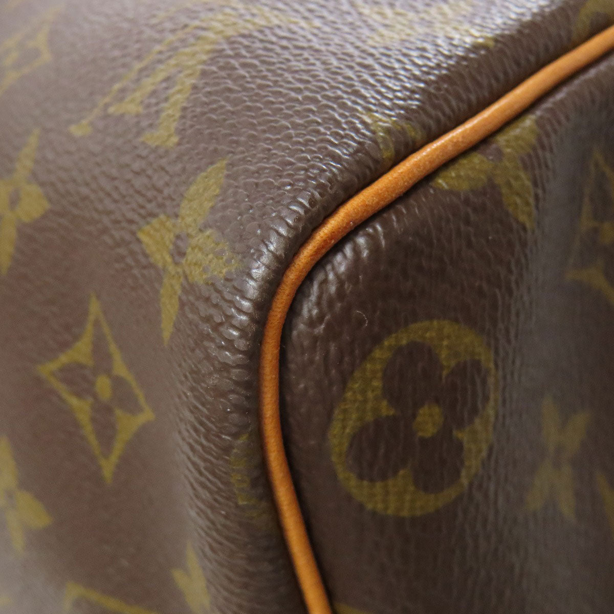 LOUIS VUITTON Boston Duffel bag M41428 Monogram canvas Brown Keepall 45 Women Used Authentic