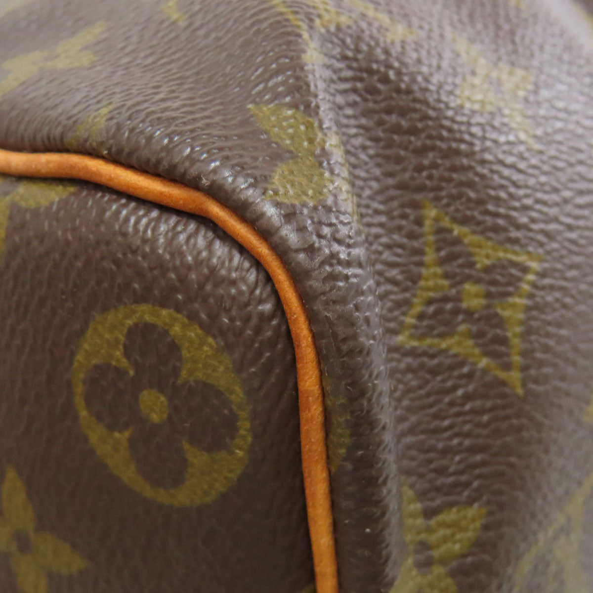 LOUIS VUITTON Boston Duffel bag M41428 Monogram canvas Brown Keepall 45 Women Used Authentic