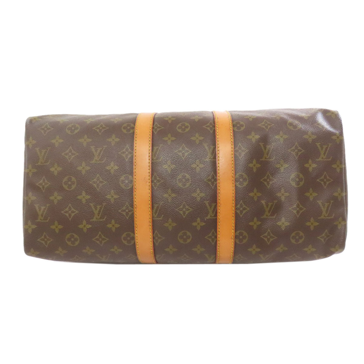 LOUIS VUITTON Boston Duffel bag M41428 Monogram canvas Brown Keepall 45 Women Used Authentic