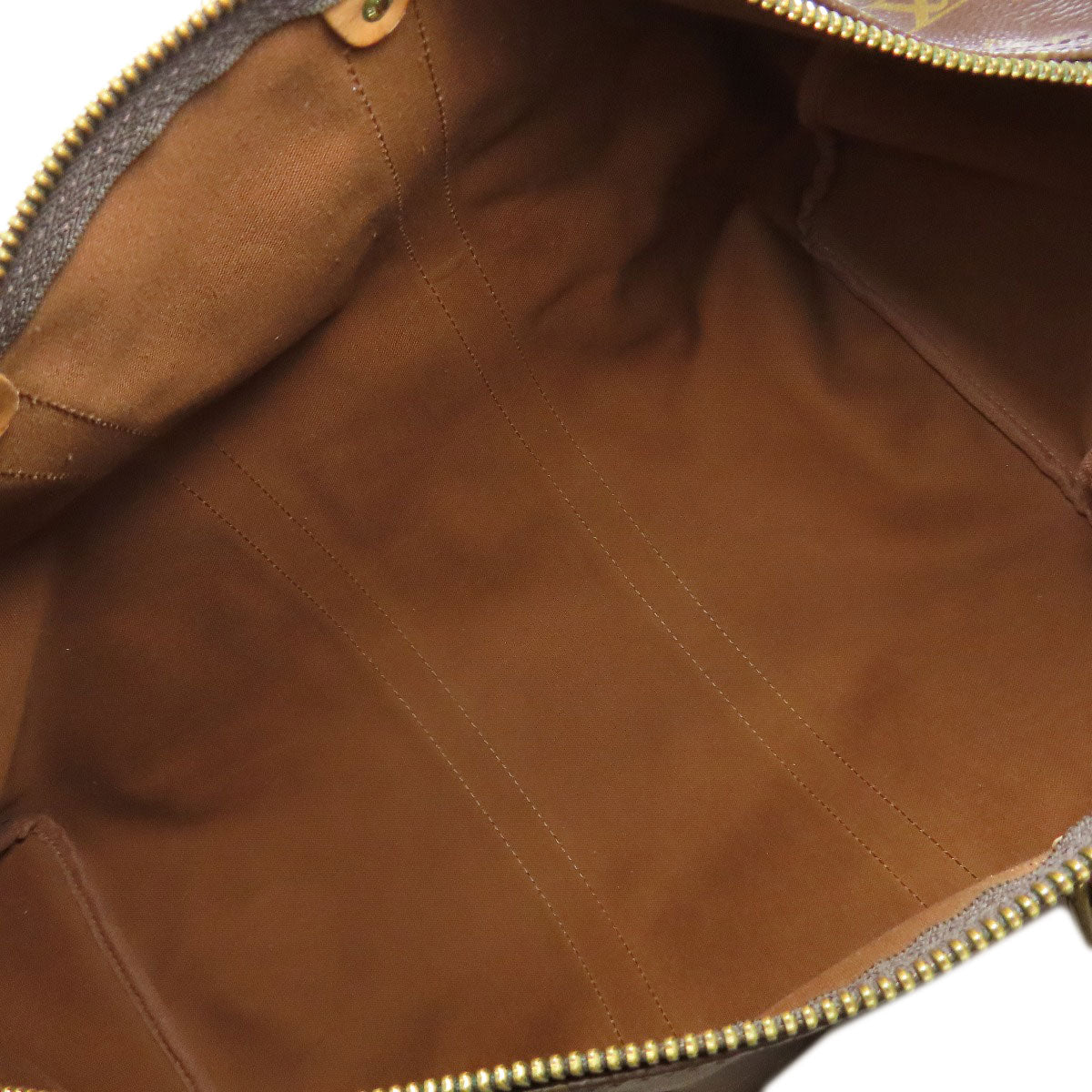 LOUIS VUITTON Boston Duffel bag M41428 Monogram canvas Brown Keepall 45 Women Used Authentic