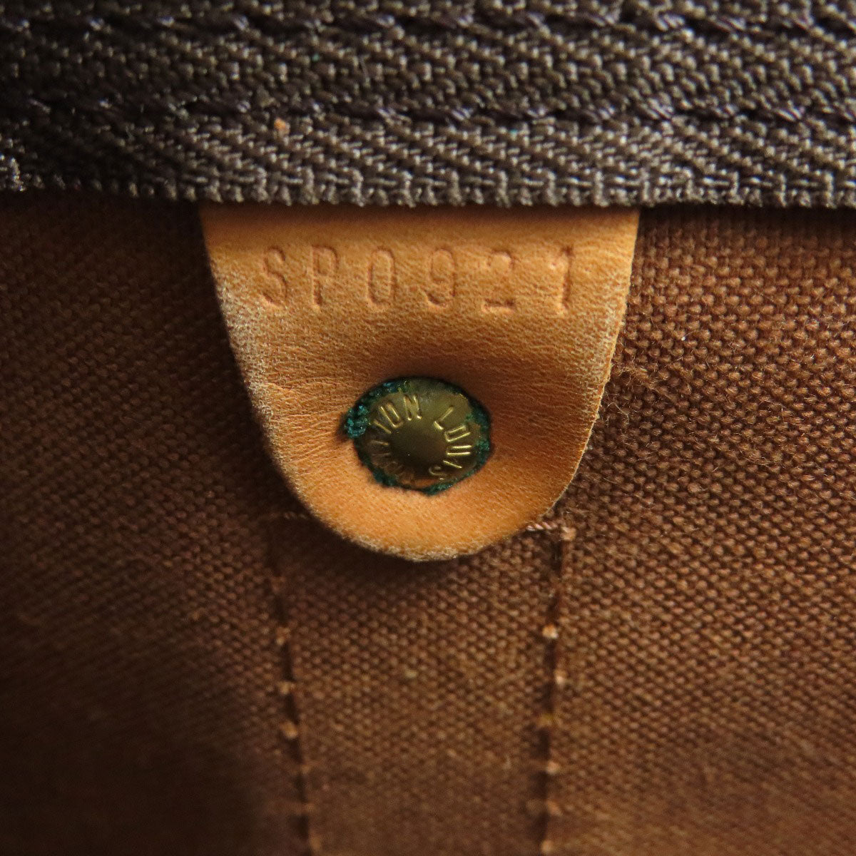 LOUIS VUITTON Boston Duffel bag M41428 Monogram canvas Brown Keepall 45 Women Used Authentic
