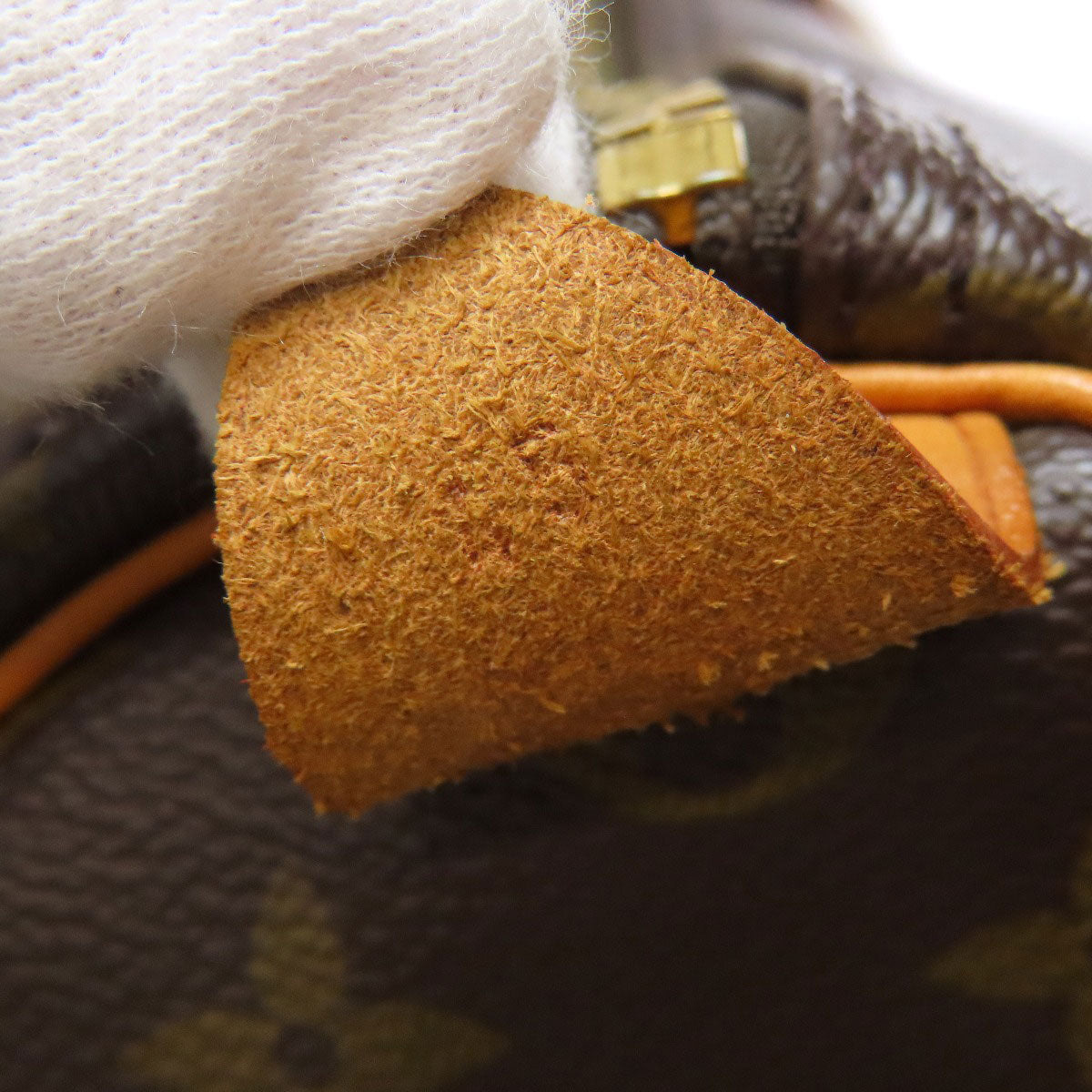 LOUIS VUITTON Boston Duffel bag M41428 Monogram canvas Brown Keepall 45 Women Used Authentic