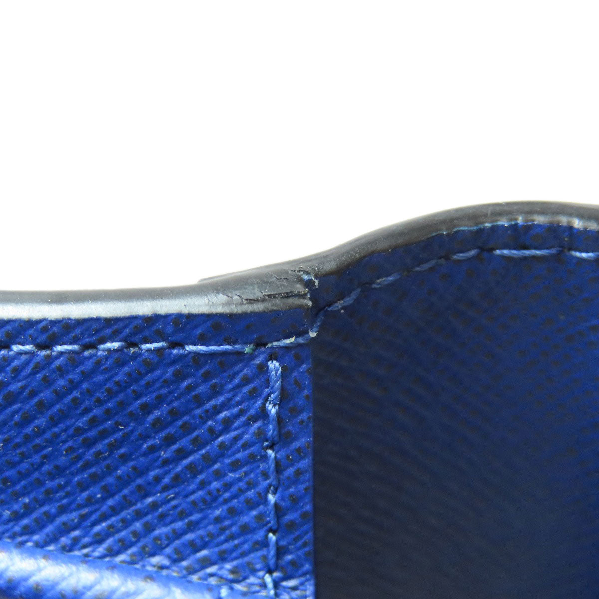 LOUIS VUITTON Long Wallet Purse M30297 Monogram canvas blue Portefeuille Blaza mens Used Authentic