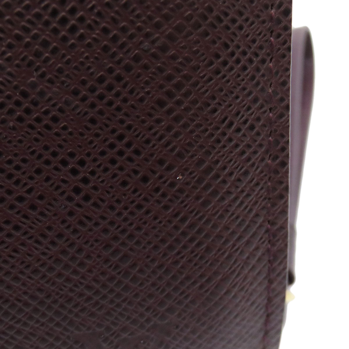 LOUIS VUITTON business bag M30186 Taiga Leather purple Baikal mens Used Authentic