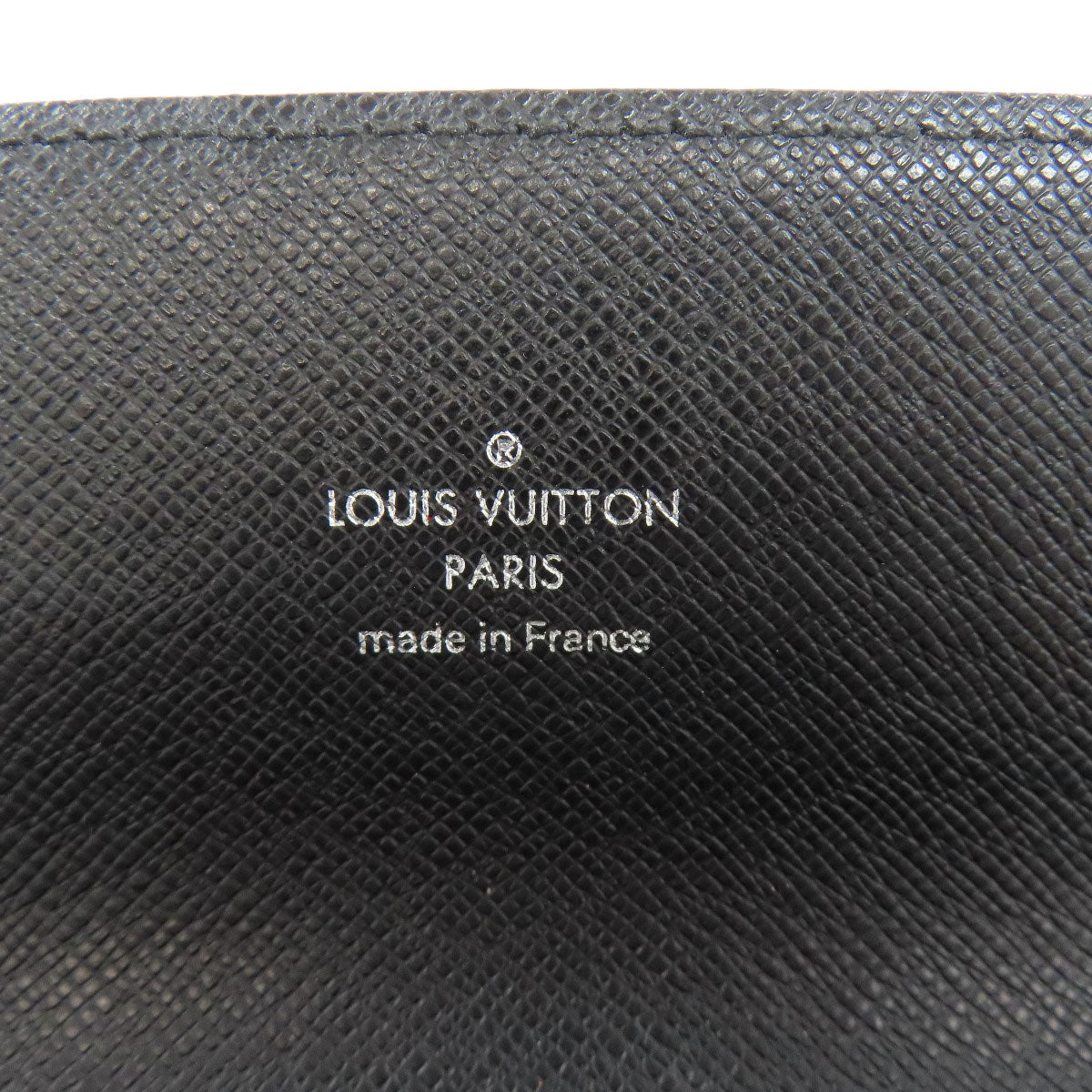 LOUIS VUITTON Long Wallet Purse N60023 Damier canvas gray Acordion mens Used Authentic
