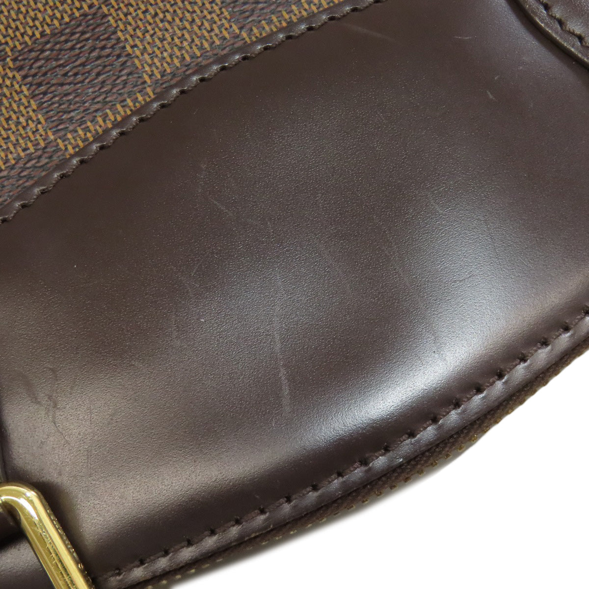 LOUIS VUITTON Handbag N41117 Damier canvas Brown Verona PM