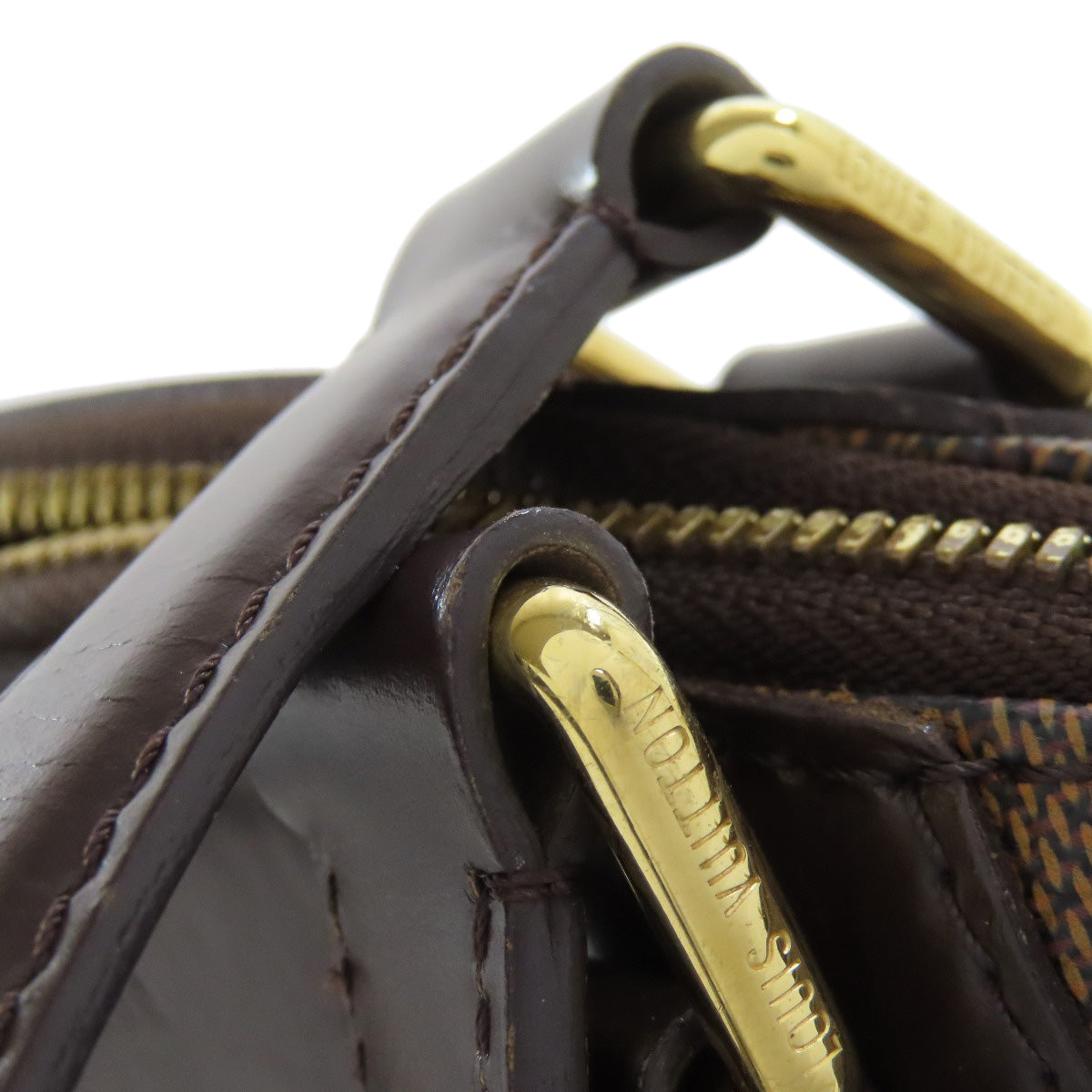 LOUIS VUITTON Handbag N41117 Damier canvas Brown Verona PM