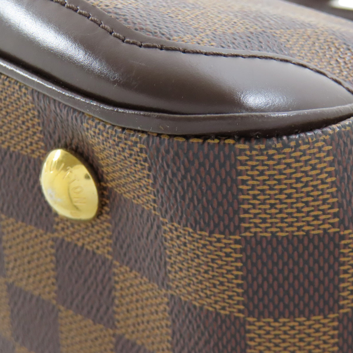 LOUIS VUITTON Handbag N41117 Damier canvas Brown Verona PM