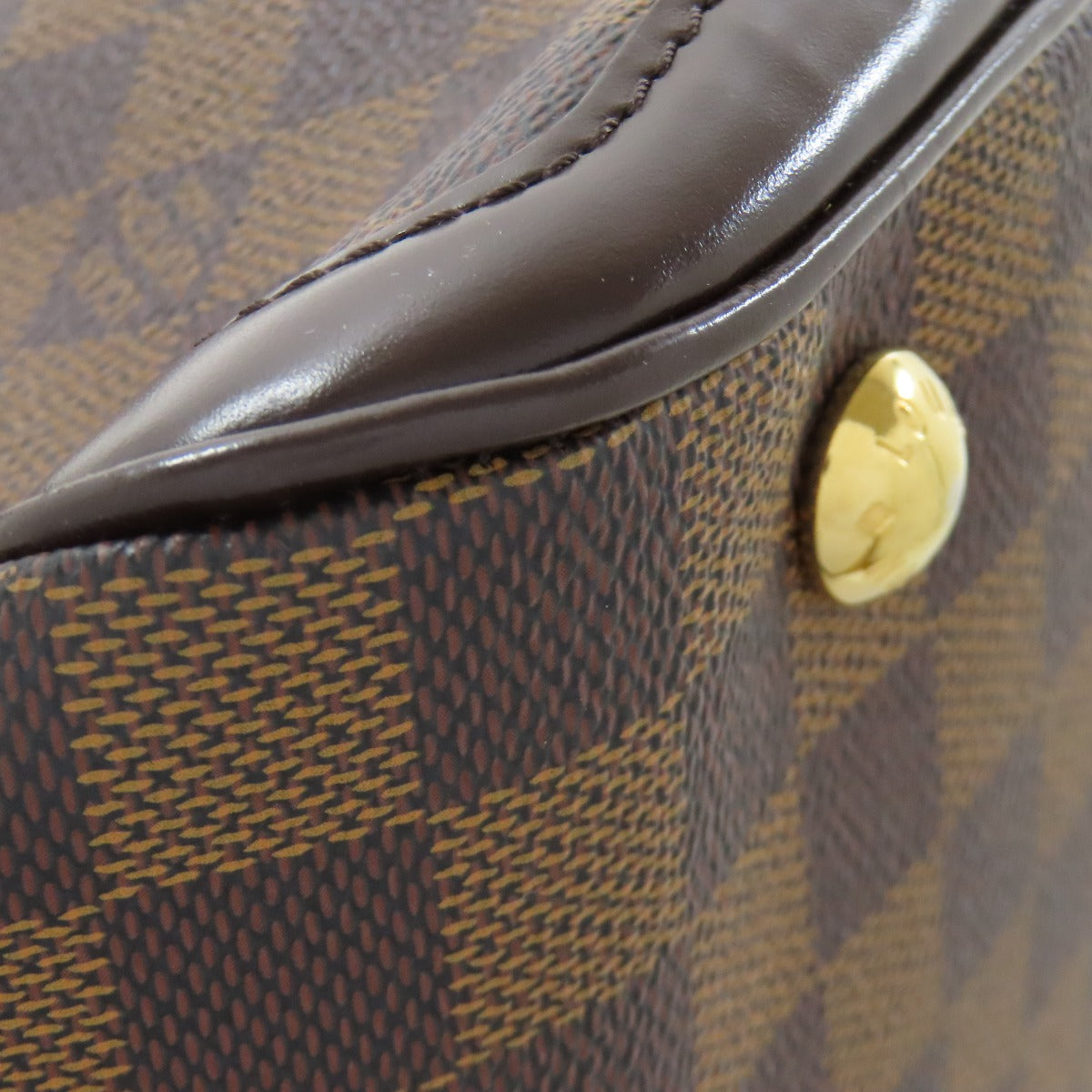 LOUIS VUITTON Handbag N41117 Damier canvas Brown Verona PM
