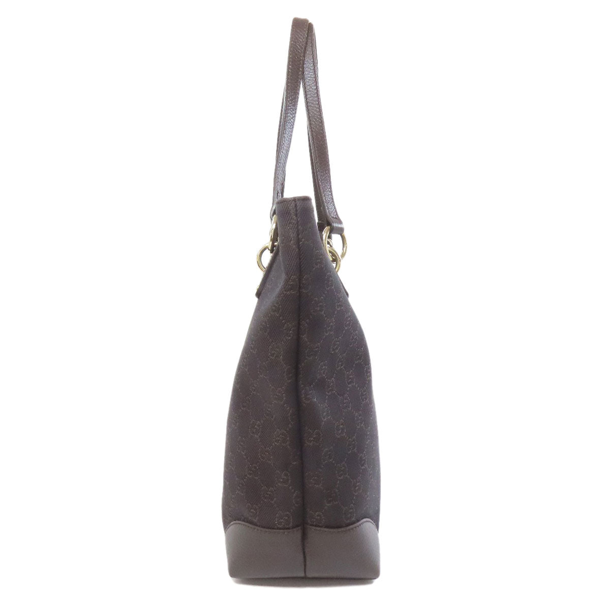 GUCCI Tote Bag 353706 canvas Brown Outlet GG Women Used Authentic