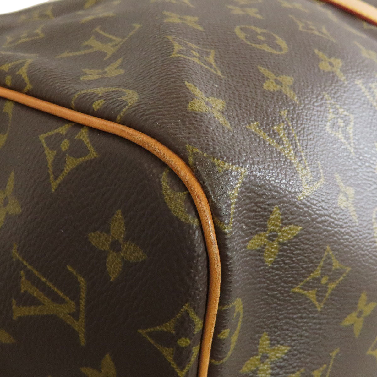 LOUIS VUITTON Boston Duffel bag M41424 Monogram canvas Brown Keepall 55