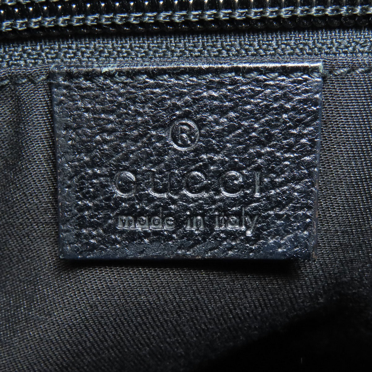 GUCCI Shoulder Bag 122793 canvas black GG Women Used Authentic