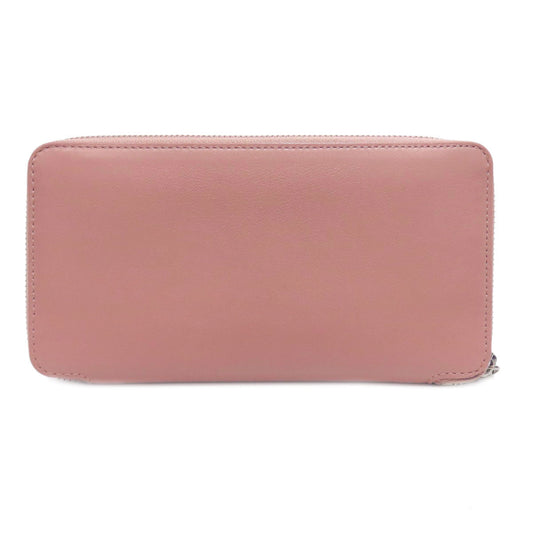 LOUIS VUITTON Long Wallet Purse M58209 leather pink Portefeuille, Jena Parnassus Women Used Authentic