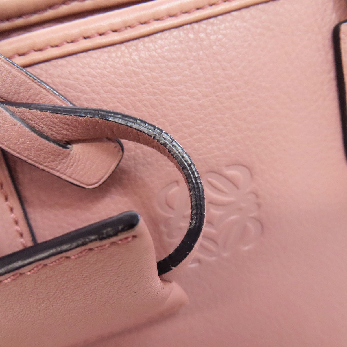 LOEWE Handbag Calfskin pink Amazonas