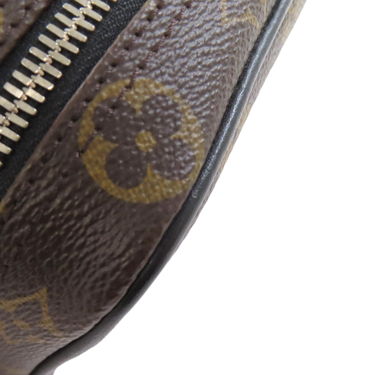 LOUIS VUITTON Cosmetics Pouch M47507 Monogram macacer Brown Truth Toilette PM Women Used Authentic