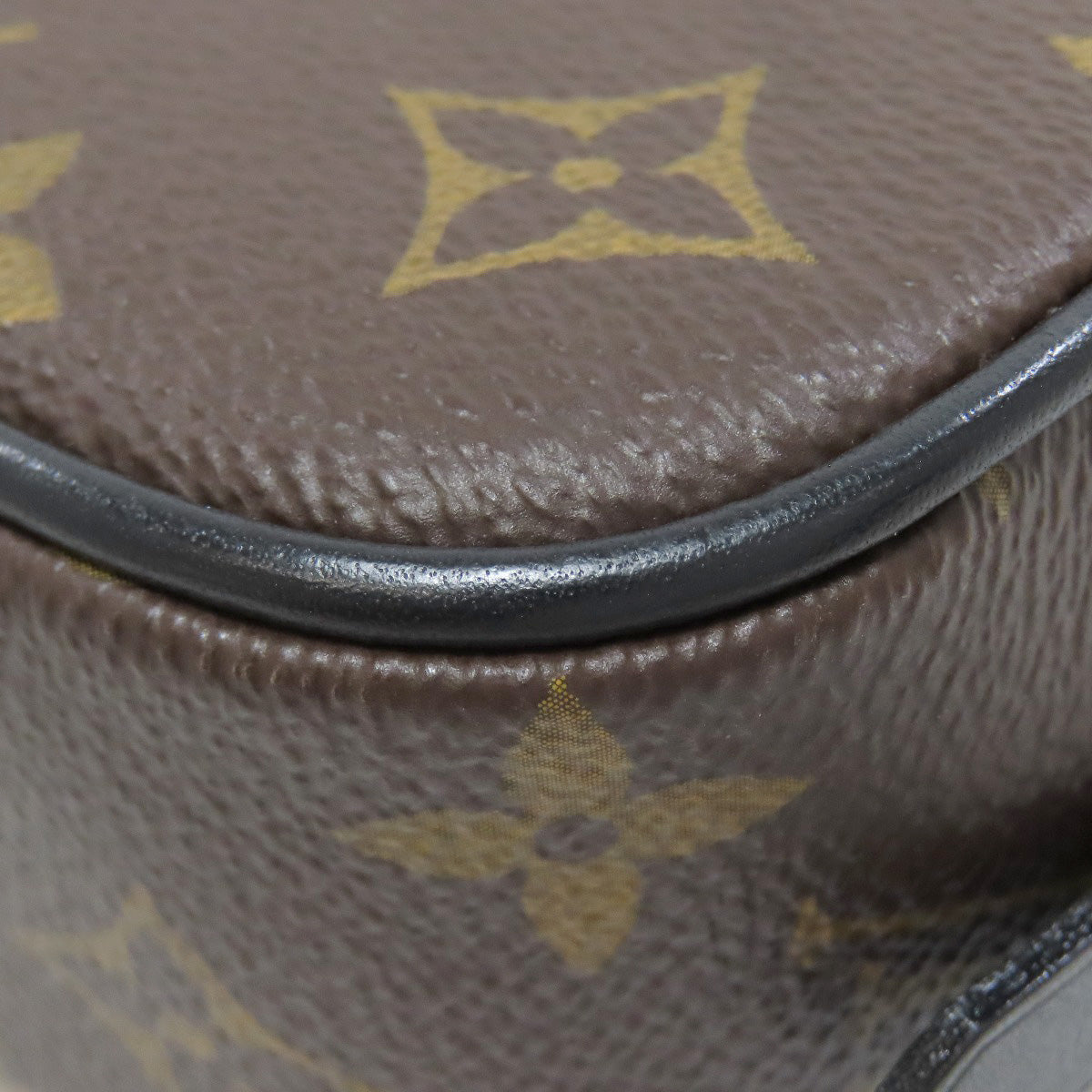 LOUIS VUITTON Cosmetics Pouch M47507 Monogram macacer Brown Truth Toilette PM Women Used Authentic
