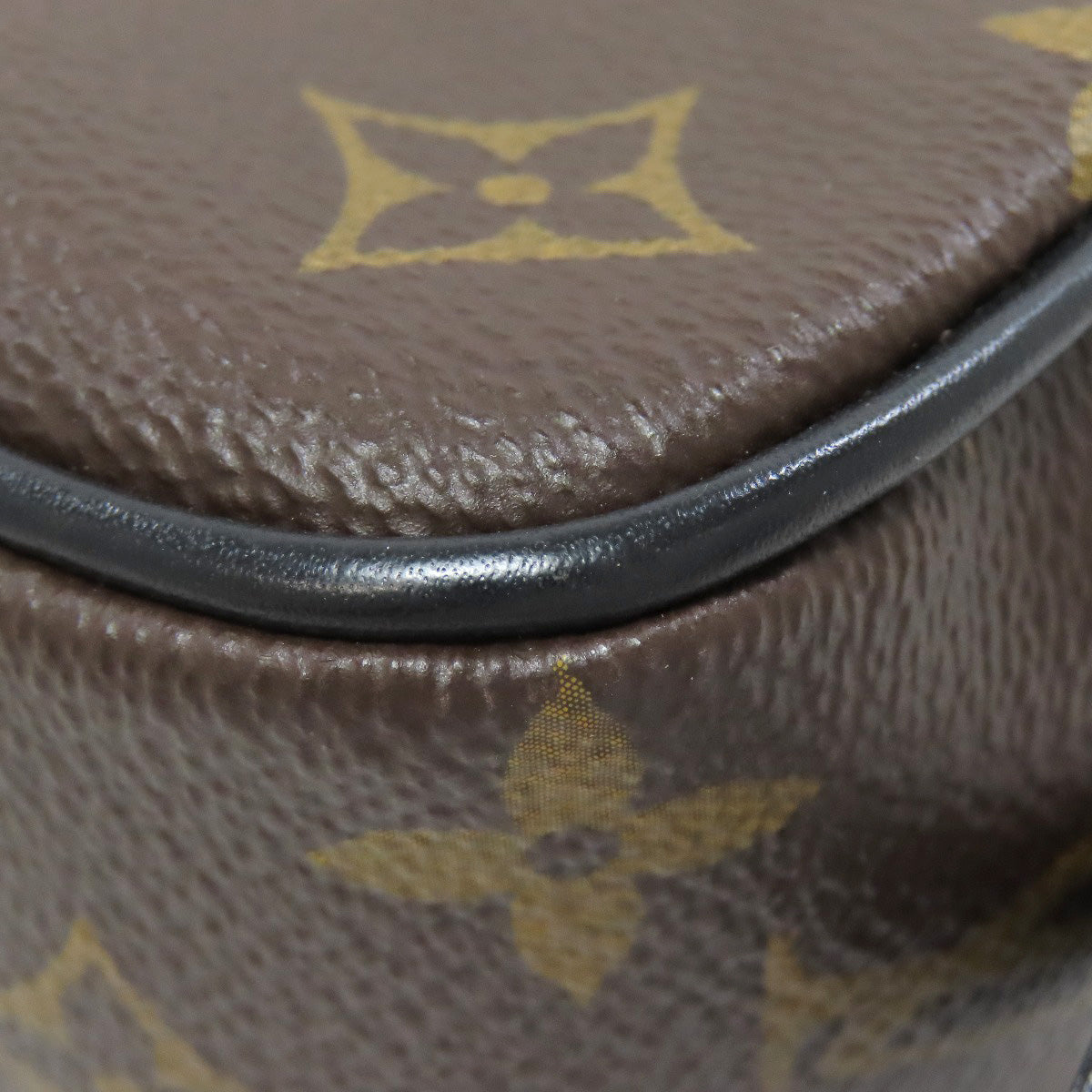 LOUIS VUITTON Cosmetics Pouch M47507 Monogram macacer Brown Truth Toilette PM Women Used Authentic
