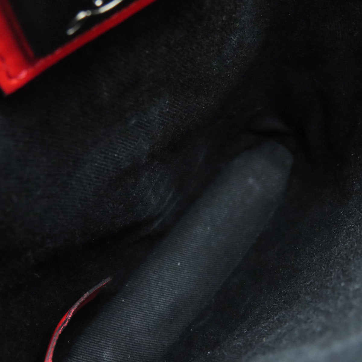 Christian Louboutin Shoulder Bag leather black Venetian Reporter