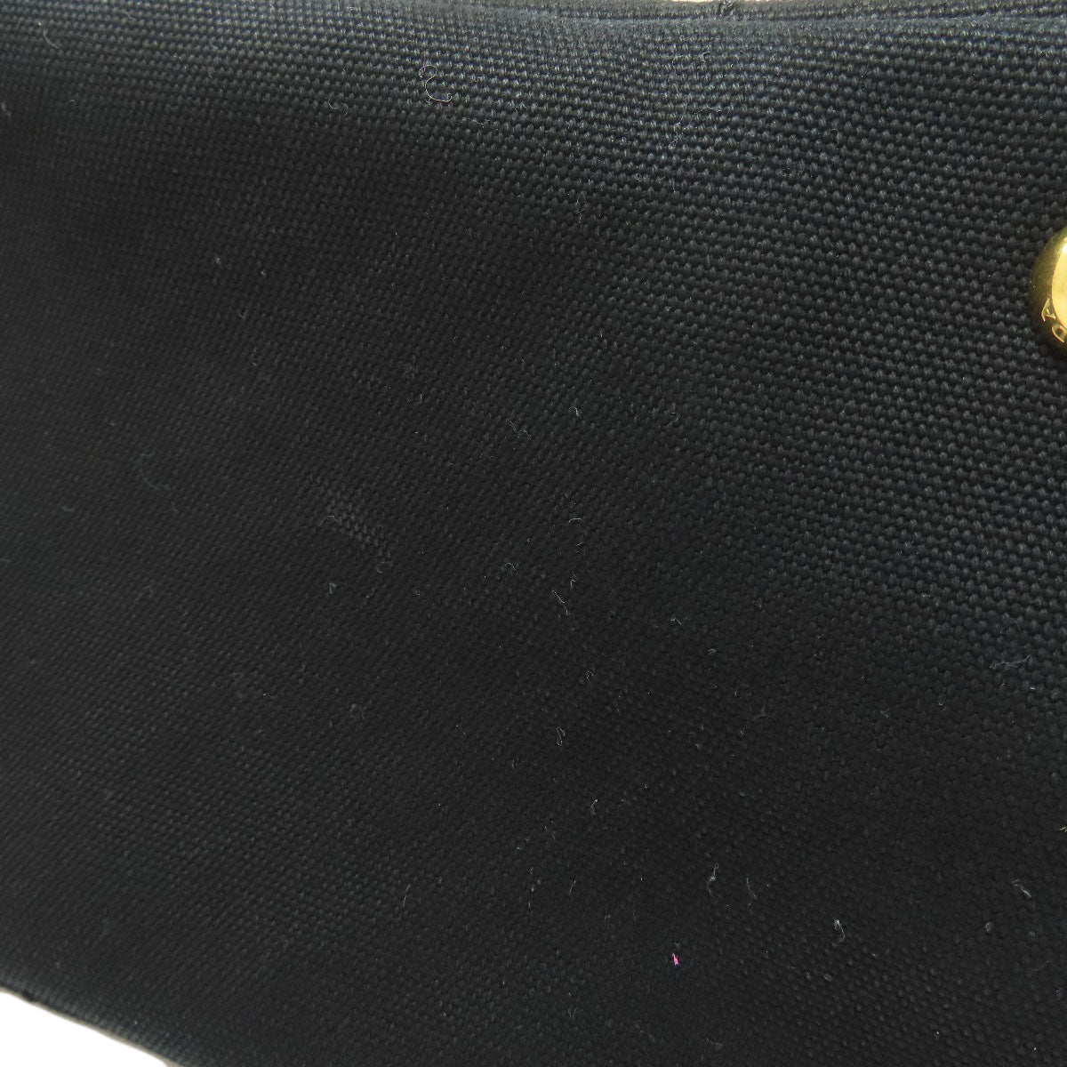 PRADA Handbag canvas black Canapa Mini 2WAY Women Used Authentic