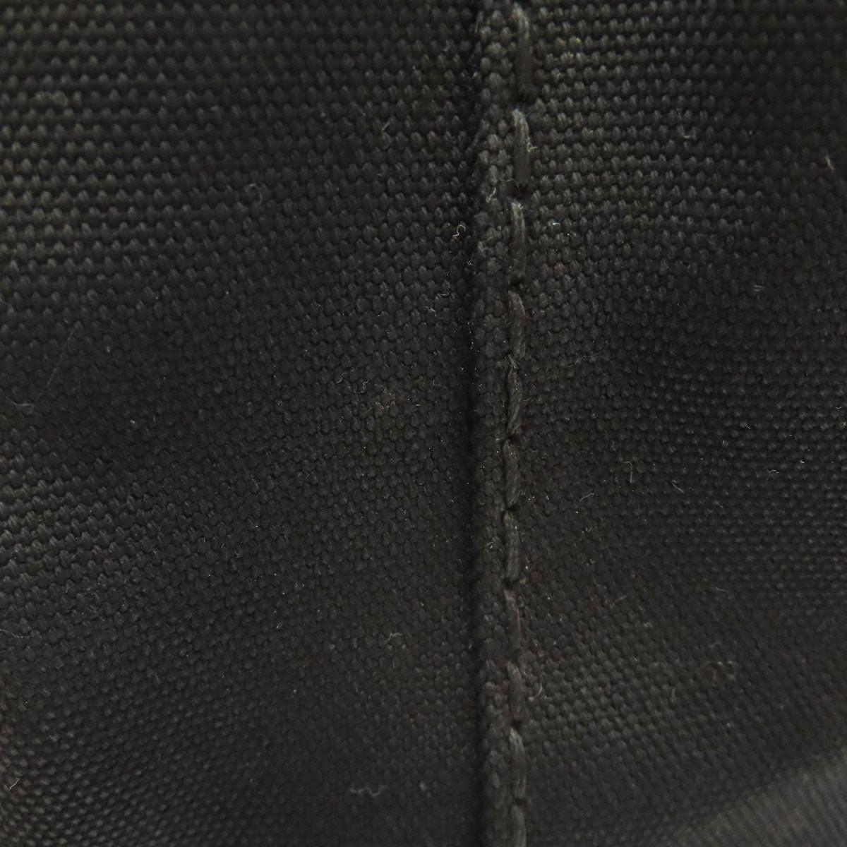 PRADA Handbag canvas black Canapa Mini 2WAY