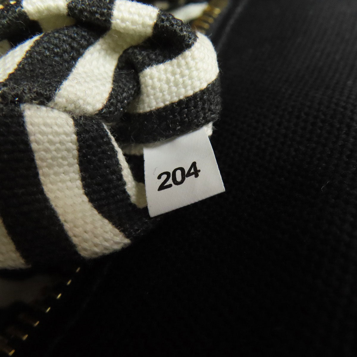 PRADA Handbag canvas black Canapa Mini 2WAY