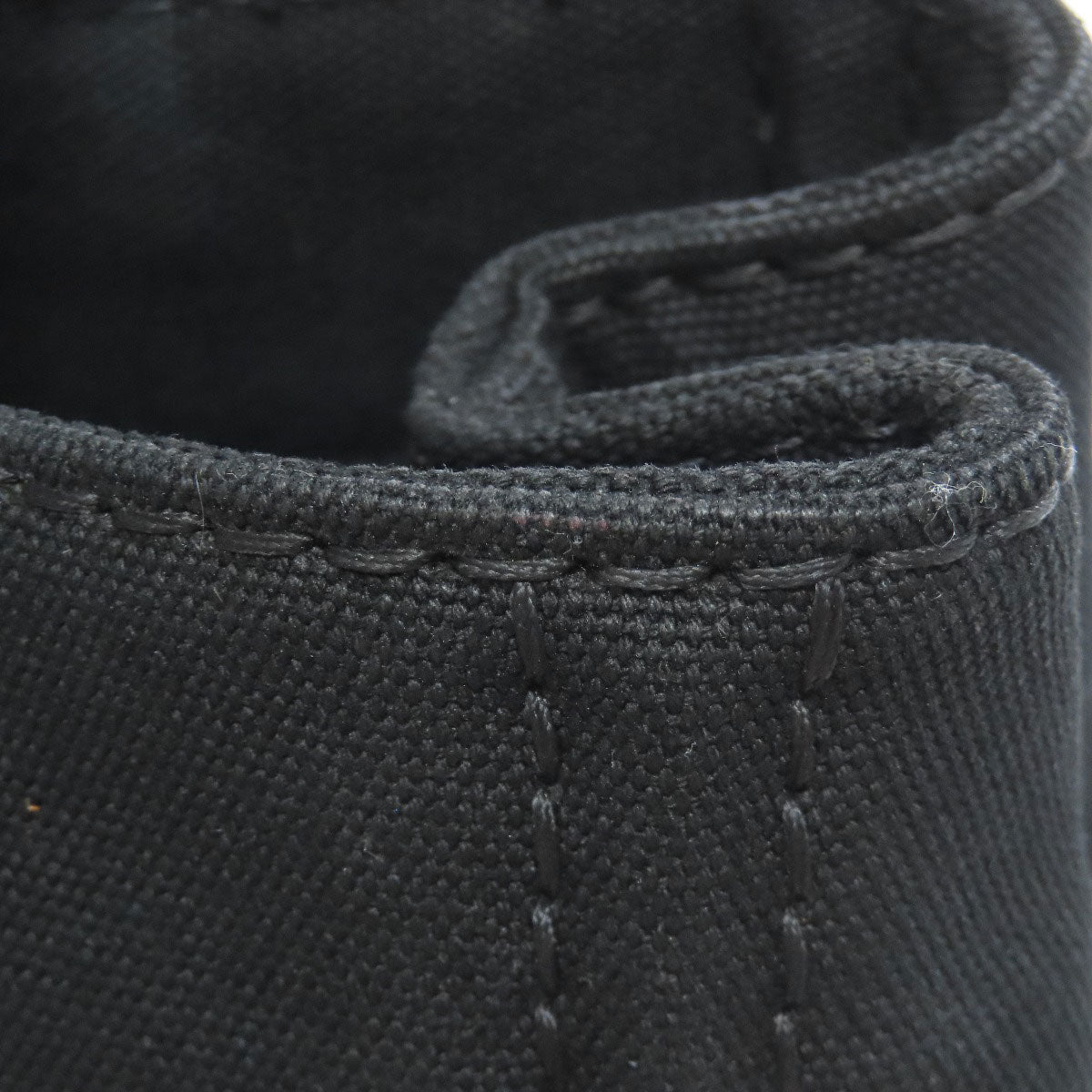 PRADA Handbag canvas black Canapa mini 2 WAY