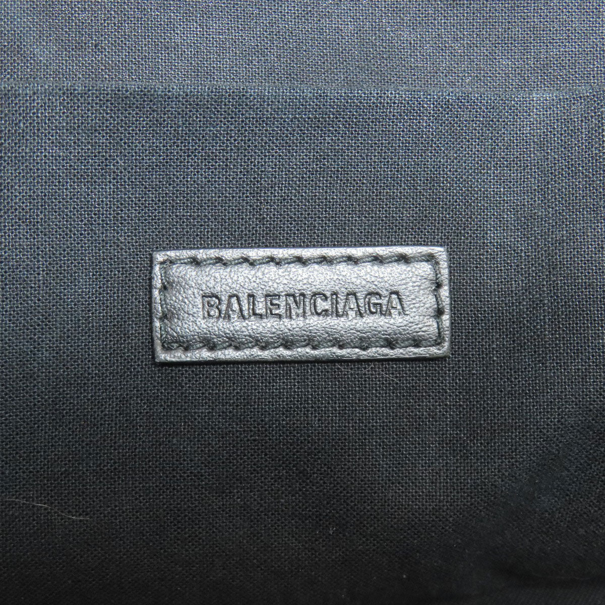BALENCIAGA Handbag 638804 leather black Explorer 2WAY