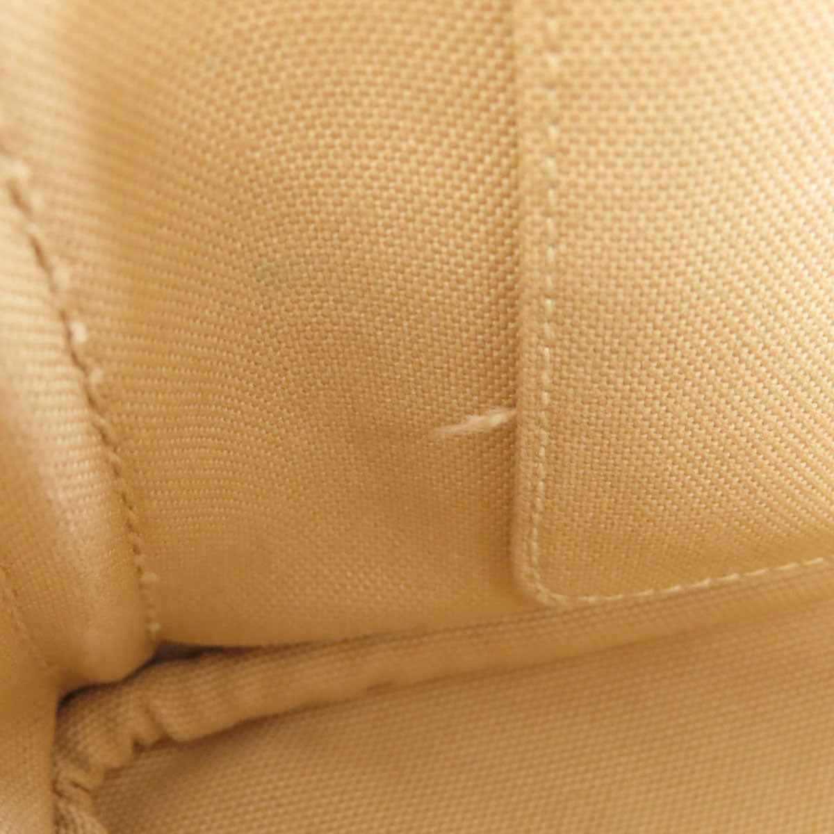 PRADA Handbag canvas beige Canapa mini 2 WAY Women Used Authentic