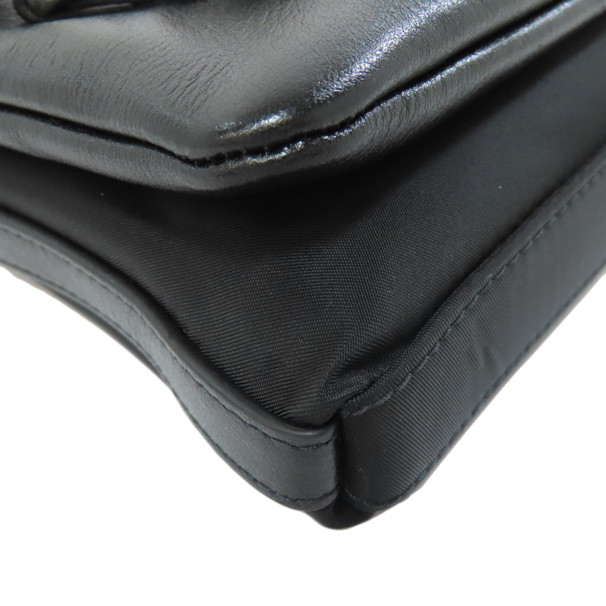 Givenchy Shoulder Bag leather black logo