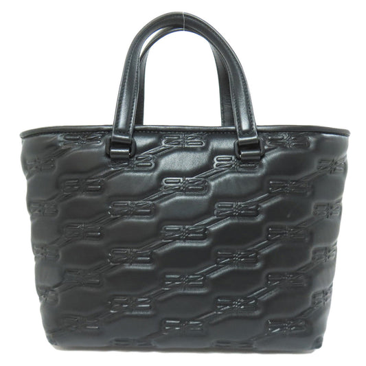 BALENCIAGA Handbag 702699 Calfskin black BB 2WAY