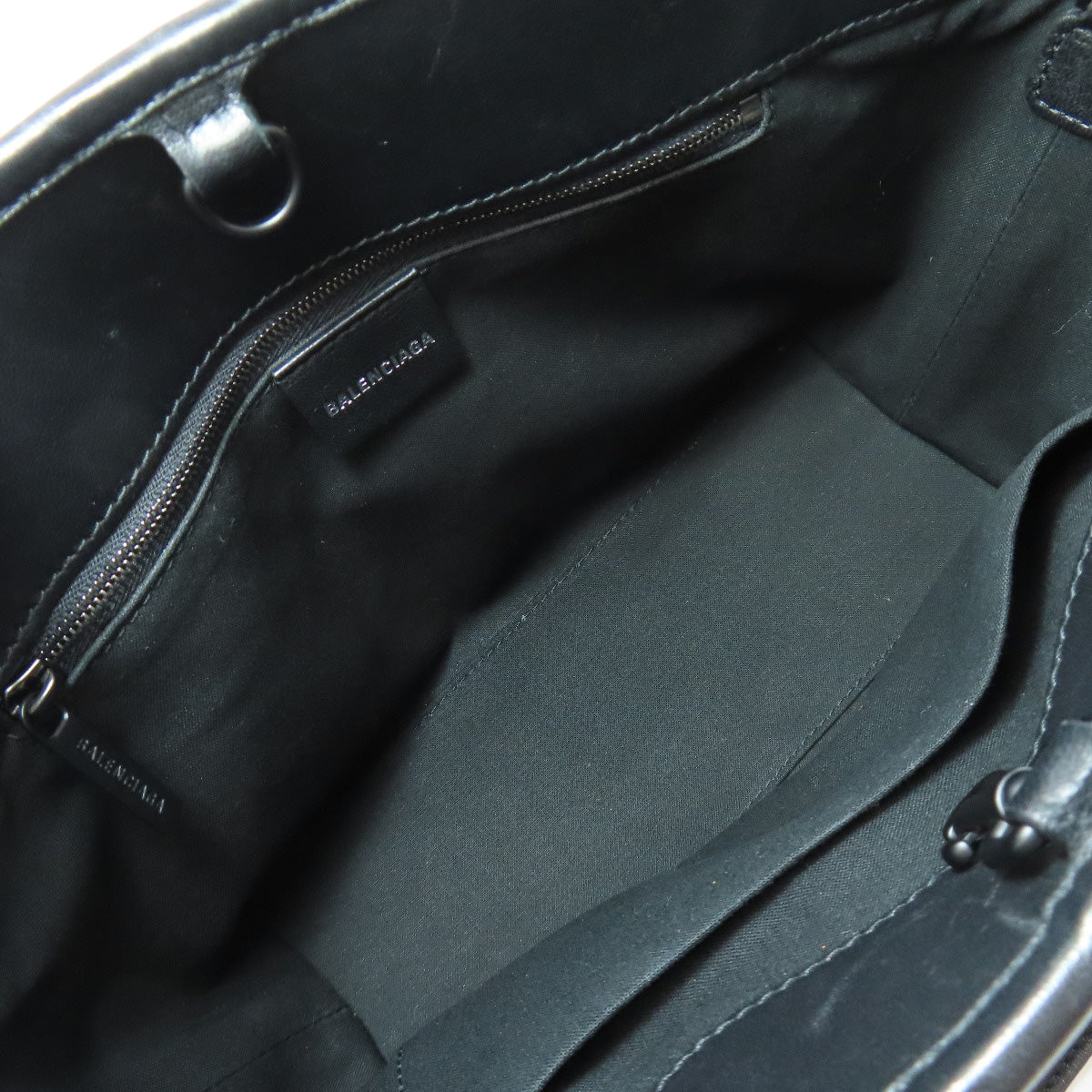 BALENCIAGA Handbag 702699 Calfskin black BB 2WAY
