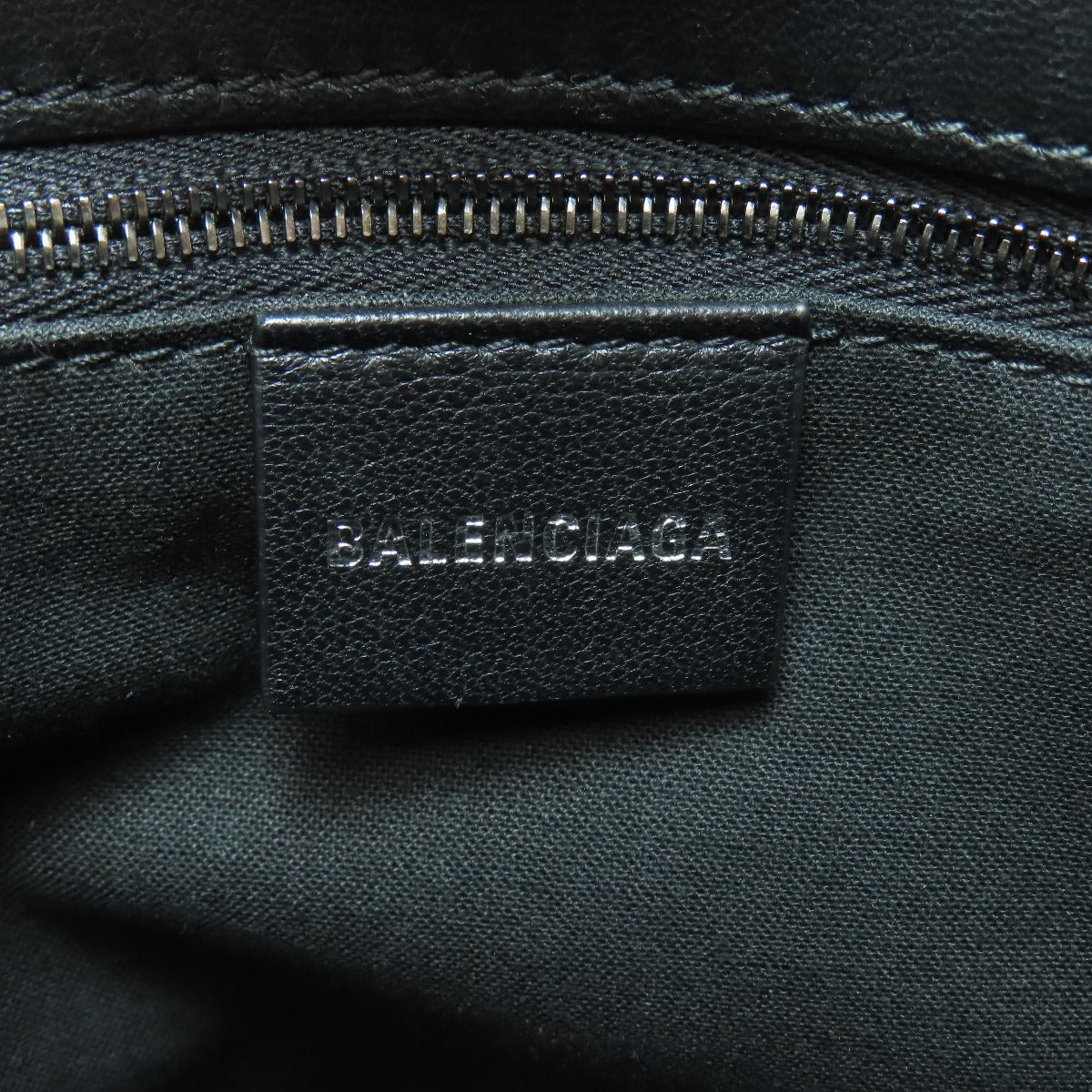 BALENCIAGA Handbag 702699 Calfskin black BB 2WAY