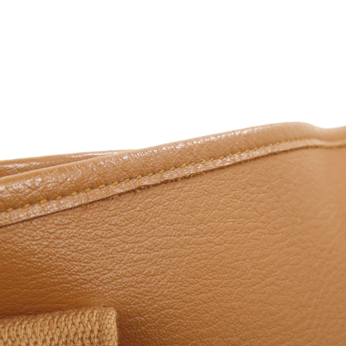 BALENCIAGA Handbag 339933 Calfskin Brown Navy Hippo S Women Used Authentic