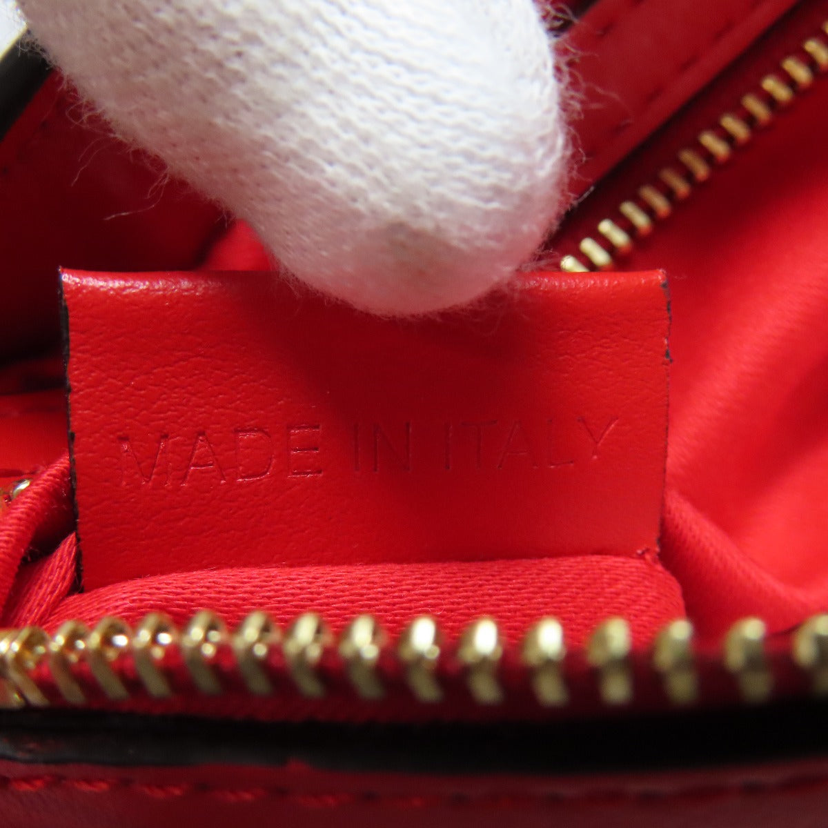 Christian Louboutin Handbag leather black Studs one belt