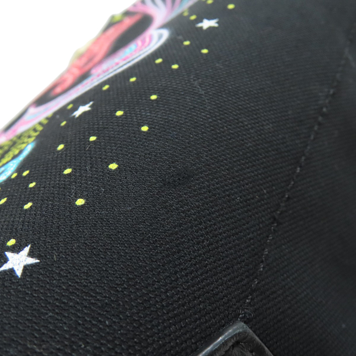 Christian Louboutin Tote Bag canvas black Starlight Collection